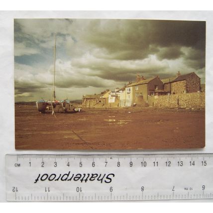 old postcard Ravenglass, Cumbria - atmospheric picture