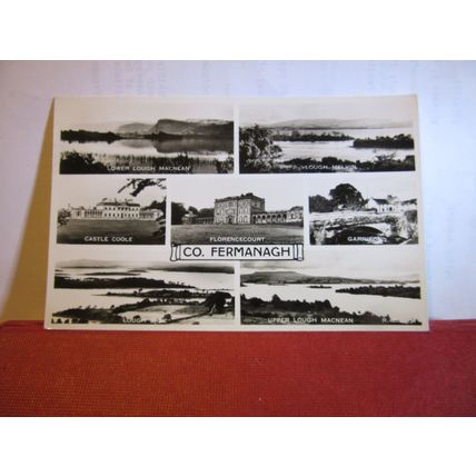 multiview, Co. FERMANAGH, NORTHERN .IRELAND used postcard RP 1964 pm =