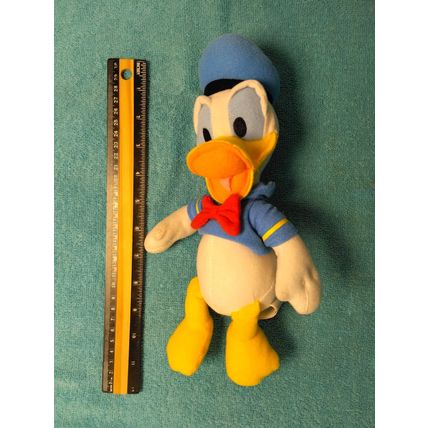Donald Duck 12" - Cute Little Blue Jacket/Red Bow Tie! Disney "Just Play"