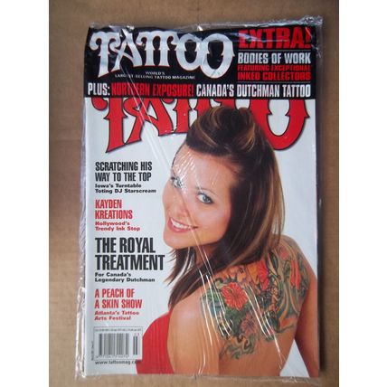 Tattoo Magazine #211 March 2007 Kayden Kreations Starscream