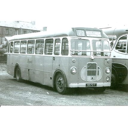 Black & White Photo of Brewer's Motor Services of Caerau - 9572 F ex. Eastn Natl