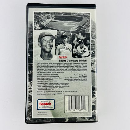 Chicago And The Cubs - A Lifelong Love Affair Royko VHS Video Tape ClamshellCase