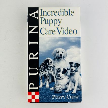 Purina Incredible Puppy Care Video VHS Tape