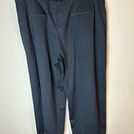TSFUL Women's Wide Leg Dress Pants Black Stretch Elastic Waist 3XL