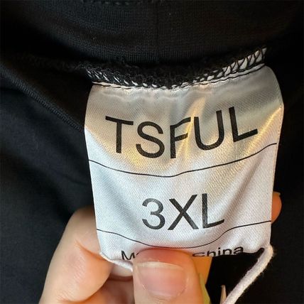 TSFUL Women's Wide Leg Dress Pants Black Stretch Elastic Waist 3XL