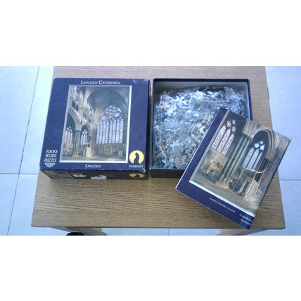 LINCOLN CATHEDRAL Jigsaw Puzzle (1000 Piece) Purrfect (2010)