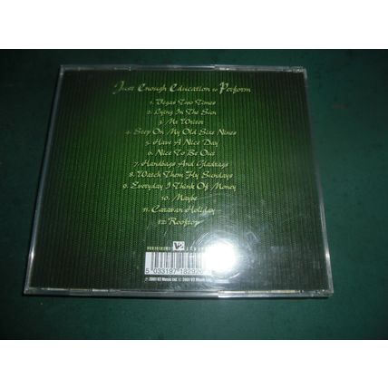 STEREOPHONICS CD - JUST ENOUGH EDUCATION TO PERFORM
