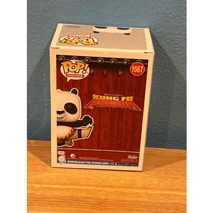 Funko Pop! Kung Fu Panda: Po #1567 Facsimile Laser Autographed (Box & Protector)
