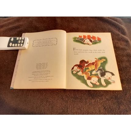 Little Golden Book The Porky Little Puppy By Janette Lowrey (F) Edition 1944