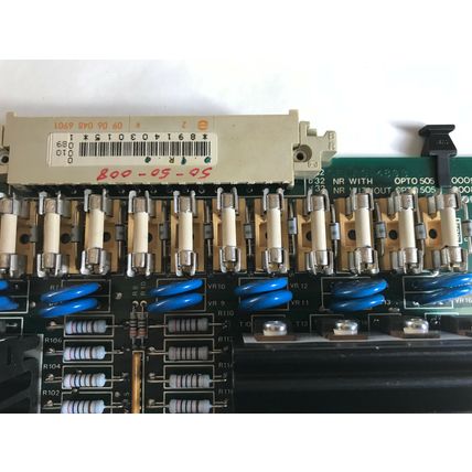 GELAG 480D,FMS-S,FMS-5 OUTPUT-CARD 16X2A/24V PRINTED CIRCUIT BOARD. OPTO 505 ,SN