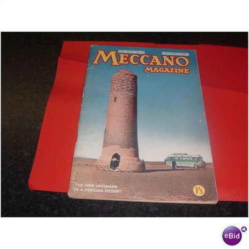 MECCANO VINTAGE MAGAZINE OCT 195920/01) FREE POSTAGE UK