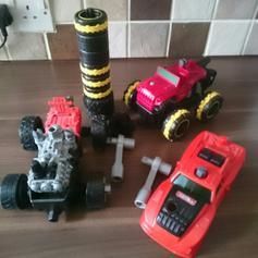 Tonka Crank Up Mod Cars - Quality Tonka Toys
