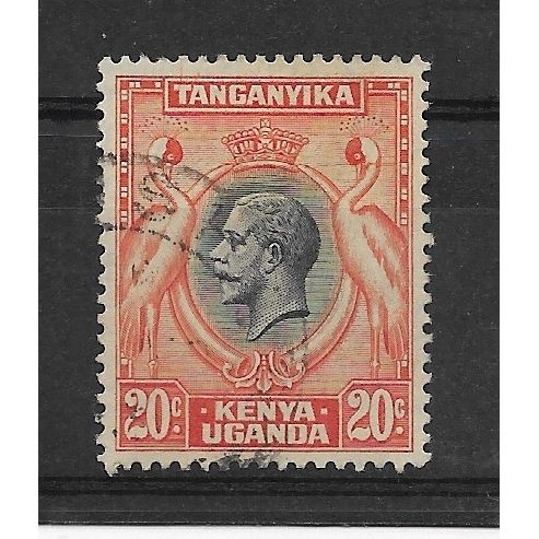 KUT.SG114 20c South African Crowned Cranes.Fine Used.Dec18a