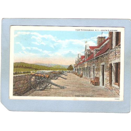 New York Fort Ticonderoga South Platform ny_box5~1626