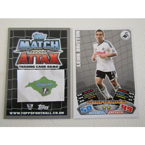 Topps Match Attax 2011 2012 Football Cards Teams N-W Card Variants (ef2)