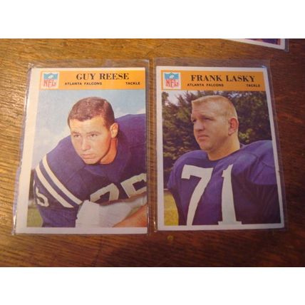 1966 Philadelphia Gum, 5-Nice Cards, #'s 19, 31, 128, 131 (cc), 171