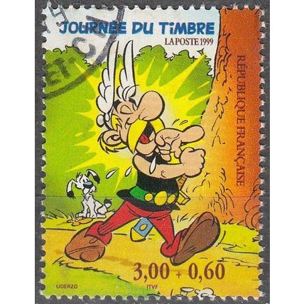 France 1999 Michel 3369C O Cote (2008) 2.50 € Astérix Cachet rond