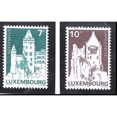 Luxembourg Stamps Scott #718 To 719, Mint Never Hinged