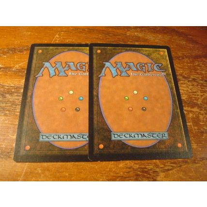 Magic The Gathering, MTG, 2-Cards, 1996, BAY FALCON, ex/nm