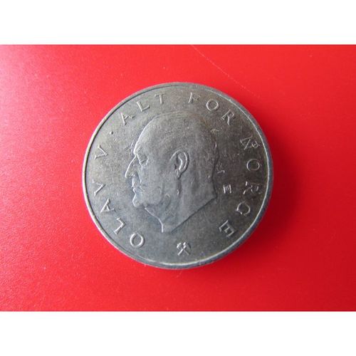 1978 NORWAY ONE KRONE - COIN - 2 FREE POST. AAK