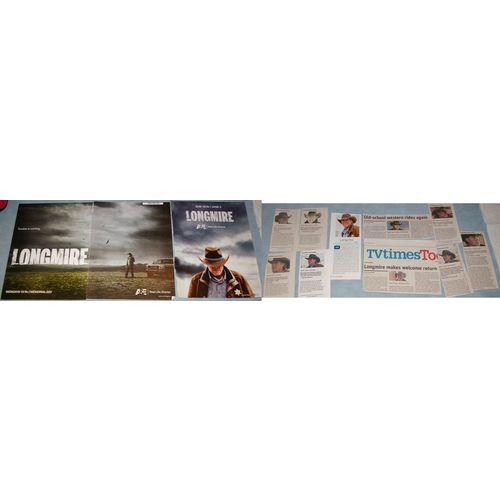 LONGMIRE + Robert Taylor Clippings Cover