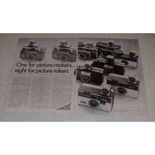 1968 Kodak Camera Ad - 414 314 174 124 134 814 714 S-10