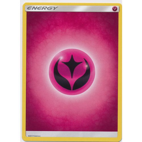 Pokemon Sun & Moon Fairy Energy