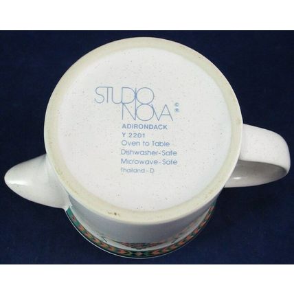Studio Nova Adirondack Creamer, Y 2201, Southwestern Aztec Design