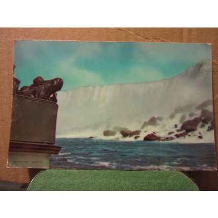 AMERICA FALLS, NIAGARA FALLS, NEW YORK, USA unused postcard =