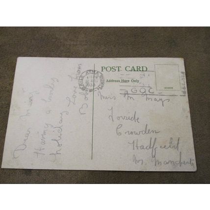 1930s Postcard - St Germain's Cathedral - Peel, Isle of Man