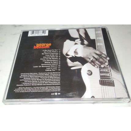 GEORGE BENSON - LOVE REMEMBERS (Music CD 1993)