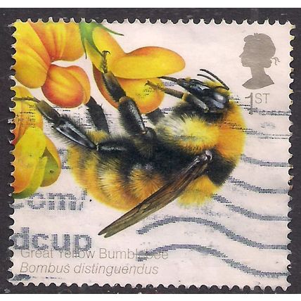 GB 2015 QE2 1st Bees used SG 3737 ( 1363 )
