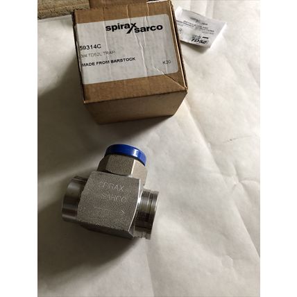 3/4" npt Spirax Sarco TD52L,B.M. 59314C Cool-blue THERMO-DYNAMIC Steam Trap,BO