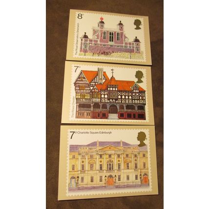 1975 GB PHQ Postcard cover - European Architectural Heritage Year PHQ10