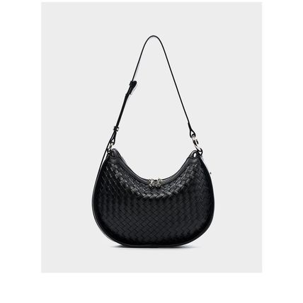 Women Genuine Leather Shoulder Bags Classic Crossbody Purses for Lady Handbag Bl