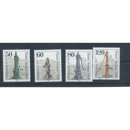 Berlin West Germany stamps 1983 Street Water Pumps MNH CV £9.75 (E443)
