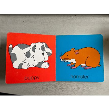 2 SARA LYNN BOARD BOOKS SMALL ANIMALS BIG ANIMALS + 1 FREE