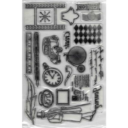 Dimension Fourth Stamp Set. Stamping Cardmaking Scrapbooking Crafts