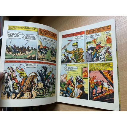 1957 "BUCK JONES ANNUAL 1957" COWBOY FICTION ILLUSTRATED ANNUAL BOOK (P3)