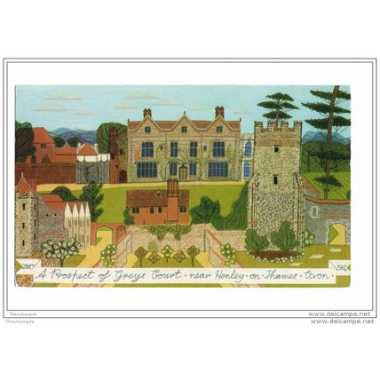 Prospect of Greys Court. Nr Henly on Thames, Oxon, Postcard