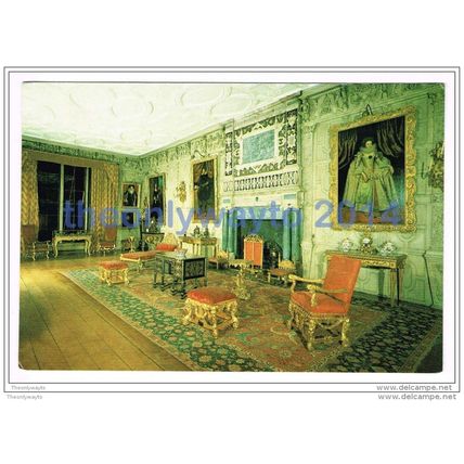 Knole, Ballroom, Sevenoaks, Kent, England, 1980s?, Postcard