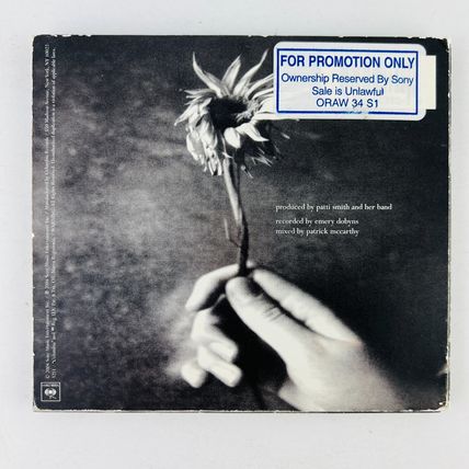 Patti Smith – Trampin' CD Digipak SONY PROMO CK-90330