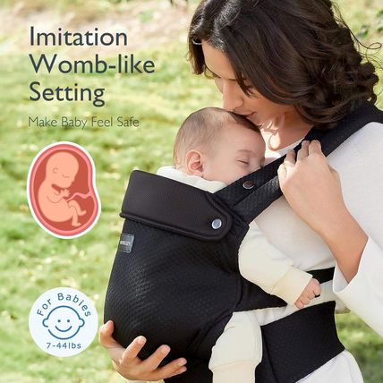 Momcozy Breathable Mesh Baby Carrier, Ergonomic and Lightweight Infant Carrier f