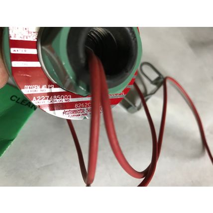 ASCO RED-HAT 8262C54N 1/4"NPT OXYGEN SOLENOID VALVE 302023-N 120V/60 40 PSI,AH