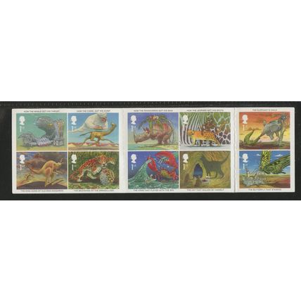 Great Britain 2016a (2007-2016) 2002 Kipling Stories, Bklt of 10 VF MNH (GB531)