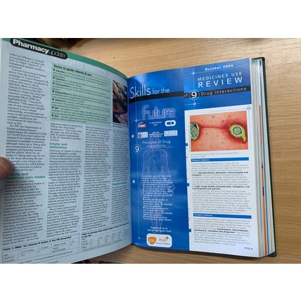 APOTHECARY "CHEMIST & D" PHARMACY BOUND MAGS JULY TO DEC 2004 3.7kg BOOK (EV4)
