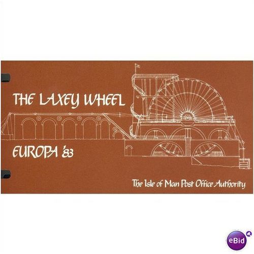Isle Of Man 1983 Presentation Pack - SG 249/250 - The Great Laxey Wheel - Europa