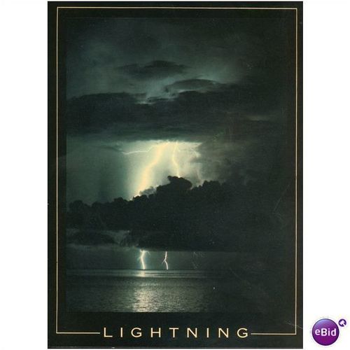 GB Postcard - 'Lightning 1' - Tony Stone Photo Library