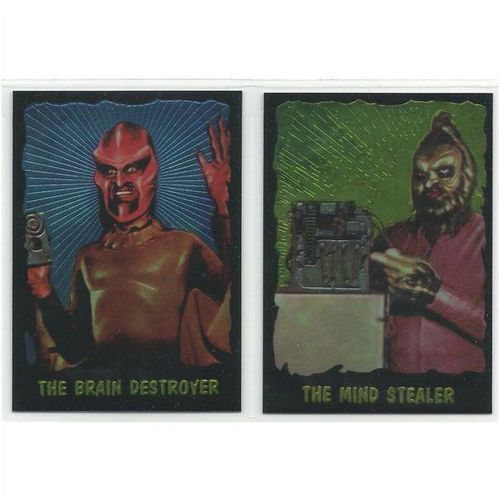 OUTER LIMITS : 2 CHROMIUM cards ( 1997 )