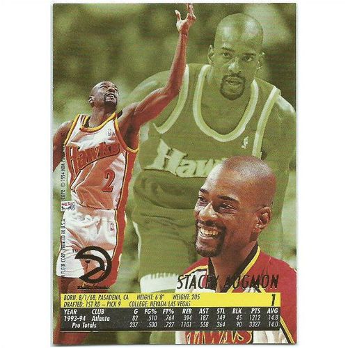 1994-1995 Fleer Ultra - #1 - Stacey Augmon